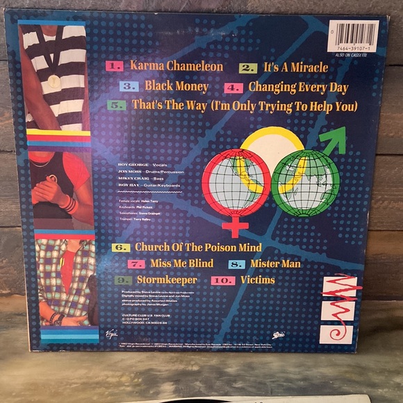 CULTURE CLUB VINYL RECORD COLOUR BY NUMBERS ORIGINAL WITH HYPE - Picture 8 of 8